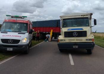 MELINCUE: ACCIDENTE DE TRÁNSITO EN RUTA 90