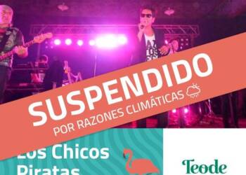TEODELINA: SHOW DE LOS CHICOS PIRATAS SUSPENDIDO