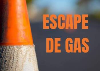 TEODELINA. ESCAPE DE GAS
