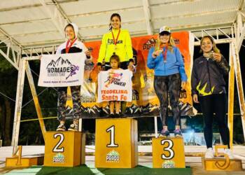 TEODELINA EN EL PODIO DE REARTE NIGHT CROSS: JESICA MUÑOZ 1° EN SU CATEGORÏA