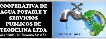 TEODELINA: SERVICIO SUSPENDIDO DE AGUA POTABLE POR ROTURA DE CAÑO