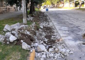 VILLA CAÑAS : SIGUEN LOS TRABAJOS DE BACHEOS EN LA CIUDAD