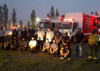 LOS BOMBEROS SANTAFESINOS SOLIDARIOS CON LA PROVINCIA DE MISIONES