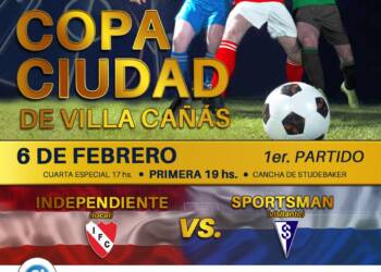 VILLA CAÑAS : Mañana se pone marcha la Copa Ciudad