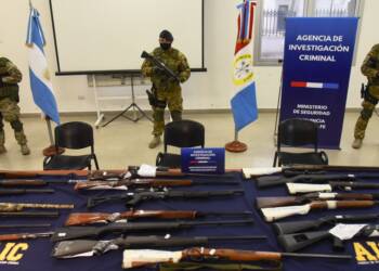LA AGENCIA DE INVESTIGACIÓN CRIMINAL SECUESTRÓ 98 MILLONES DE PESOS Y MÁS DE MIL ARMAS EN 2021