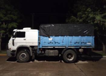 FIRMAT: CAMIONERO APREHENDIDO POR ATROPELLAR MÓVIL POLICIAL