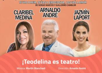 𝗧𝗘𝗔𝗧𝗥𝗢   “𝗡𝗨𝗡𝗖𝗔 𝗘𝗦 𝗧𝗔𝗥𝗗𝗘” 𝘀𝗲 𝗽𝗿𝗲𝘀𝗲𝗻𝘁𝗮 𝗲𝗻 𝗧𝗲𝗼𝗱𝗲𝗹𝗶𝗻𝗮