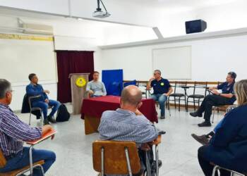 EL SENADOR ENRICO CONTINÚA TRABAJANDO JUNTO A LOS BOMBEROS VOLUNTARIOS DEL SUR PROVINCIAL