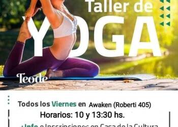 TEODELINA : Tenes ganas de empezar Yoga?