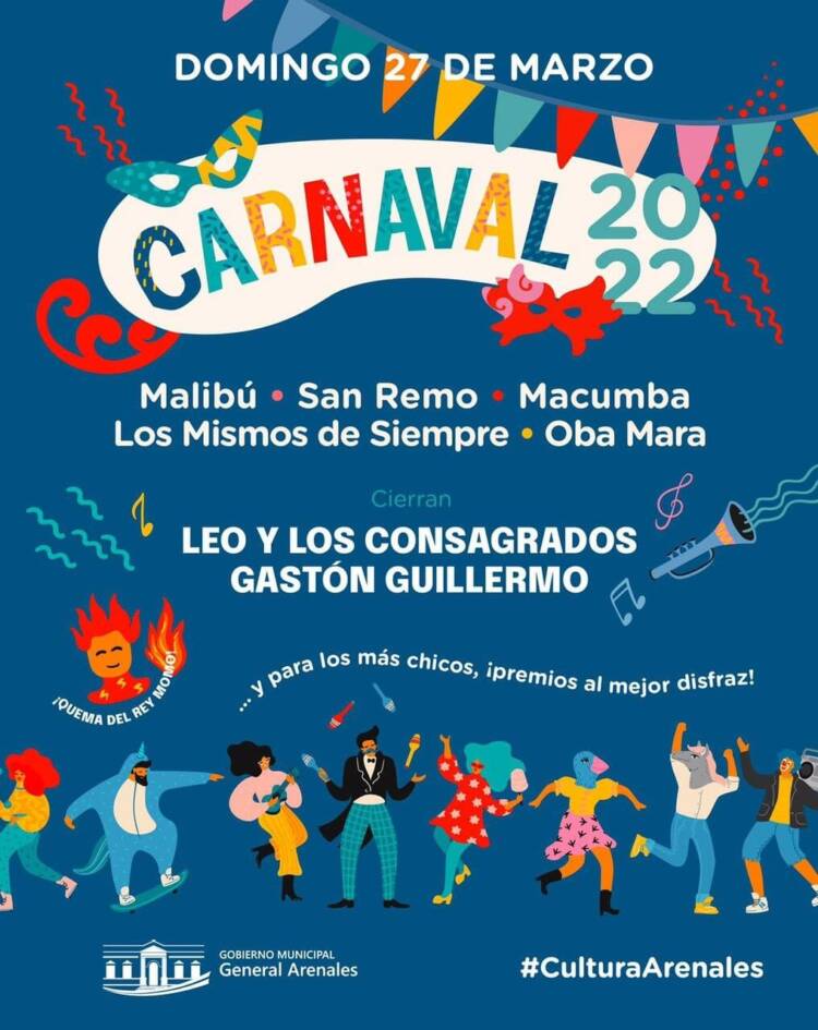 GENERAL ARENALES: CARNAVAL 2022