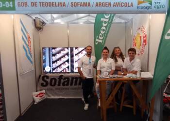 TEODELINA  presente por primera vez en la Expoagro