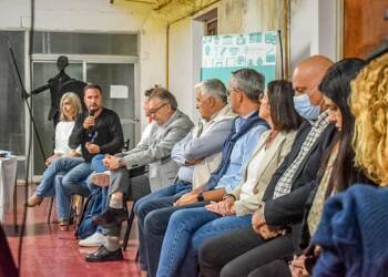 REUNIÓN EN RUFINO PARA PEDIR AVANCE DEL GASODUCTO REGIONAL SUR