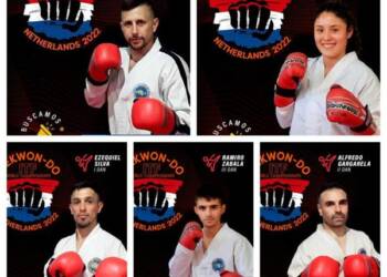  CINCO TAEKWONDISTAS DE VENADO TUERTO Y LA REGIÓN LE DAN FORMA A UN SUEÑO MUNDIAL