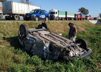 MURPHY: GRAVE ACCIDENTE EN RUTA NACIONAL 33