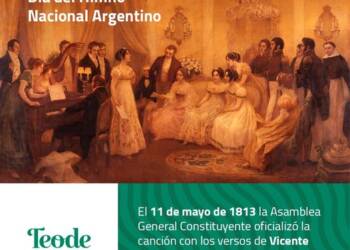 TEODELINA : 𝟏𝟏 𝐝𝐞 𝐌𝐚𝐲𝐨  | 𝐃𝐈𝐀 𝐃𝐄𝐋 𝐇𝐈𝐌𝐍𝐎 𝐍𝐀𝐂𝐈𝐎𝐍𝐀𝐋 𝐀𝐑𝐆𝐄𝐍𝐓𝐈𝐍𝐎