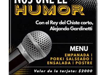 TEODELINA FBC: NOS UNE EL HUMOR CON EL REY DEL CHISTE CORTO ALEJANDRO GARDINETTI