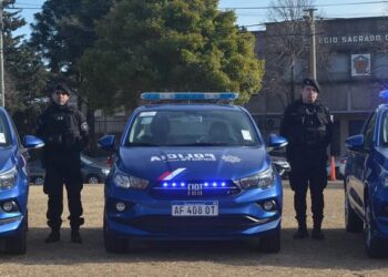 LAGNA ENTREGÓ 11 NUEVOS PATRULLEROS PARA VENADO TUERTO