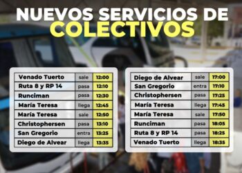 CONFIRMAN UN NUEVO SERVICIO DE PASAJEROS POR RUTA 14 HACIA DIEGO DE ALVEAR