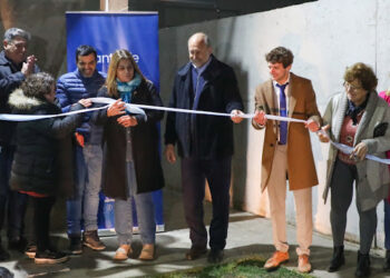 EL GOBERNADOR PEROTTI INAUGURÓ LA PRIMERA ETAPA DEL NUEVO SISTEMA DE DESAGÜES CLOACALES EN LA COMUNA DE TEODELINA