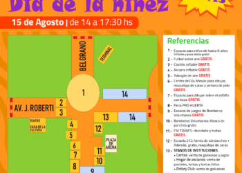 TEODELINA : Día de la niñez | LOCACIONES DE LOS FESTEJOS