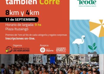MAÑANA A PARTIR DE LAS 9 “TEODELINA TAMBIÉN CORRE”