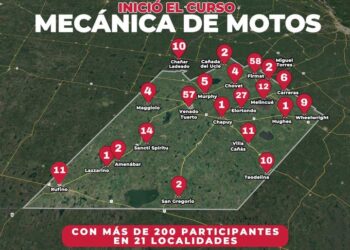 LISANDRO ENRICO: “FOMENTAMOS LA CAPACITACIÓN PARA EL TRABAJO. INICIAMOS EL PRIMER CURSO DE MECÁNICA DE MOTOS”