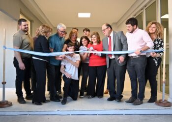LA PROVINCIA INAUGURÓ EL NUEVO TALLER DE LA ESCUELA TÉCNICA N.º 483 DE VENADO TUERTO