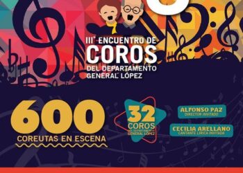 ESTE DOMINGO EN VENADO TUERTO: CANTA EL DEPARTAMENTO GENERAL LÓPEZ CON 600 VOCES Y 32 COROS EN ESCENA