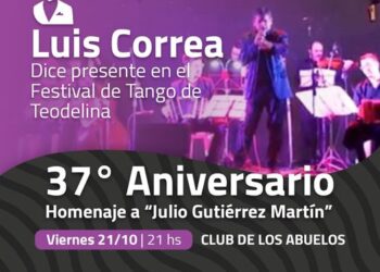 𝟯𝟳° 𝗙𝗲𝘀𝘁𝗶𝘃𝗮𝗹 𝗱𝗲 𝗧𝗮𝗻𝗴𝗼  | 𝗚𝗥𝗔𝗡 𝗖𝗜𝗘𝗥𝗥𝗘 𝗗𝗘 𝗟𝗨𝗜𝗦 𝗖𝗢𝗥𝗥𝗘𝗔