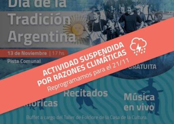 FIESTA DE LA TRADICIÓN REPROGRAMADA