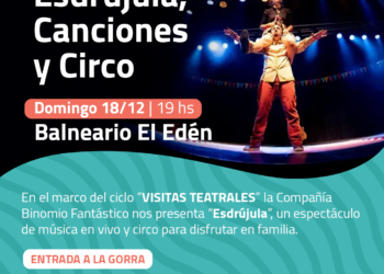 TEODELINA: 𝙴𝚂𝙿𝙴𝙲𝚃𝙰𝙲𝚄𝙻𝙾 𝙼𝚄𝚂𝙸𝙲𝙰𝙻  𝚈 𝙲𝙸𝚁𝙲𝙴𝙽𝚂𝙴 : : “𝙴𝚜𝚍𝚛ú𝚓𝚞𝚕𝚊, 𝚌𝚊𝚗𝚌𝚒𝚘𝚗𝚎𝚜 𝚢 𝚌𝚒𝚛𝚌𝚘” 𝚎𝚗 𝙱𝚊𝚕𝚗𝚎𝚊𝚛𝚒𝚘 𝙴𝚕 𝙴𝚍é𝚗