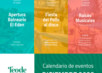 COMUNA DE TEODELINA: 𝗗𝗜𝗖𝗜𝗘𝗠𝗕𝗥𝗘 𝟮𝟬𝟮𝟮  | 𝗚𝗥𝗜𝗟𝗟𝗔 𝗗𝗘 𝗘𝗩𝗘𝗡𝗧𝗢𝗦 