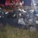 UN CONDUCTOR DE MURPHY PROTAGONIZÓ UN FUERTE ACCIDENTE EN RUTA 33 LLEGANDO A VENADO TUERTO