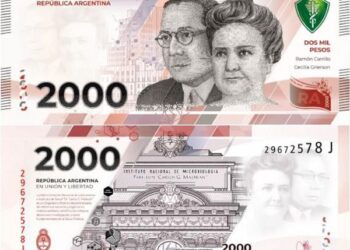 EL BANCO CENTRAL INFORMÓ QUE HABRÁ UN BILLETE DE 2 MIL PESOS 