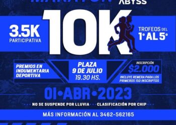 VILLA CAÑÁS: LA MARATÓN ABYSS SE DISPUTARÁ EL 1 DE ABRIL