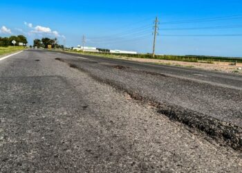 ENRICO VOLVIÓ A SOLICITAR LA REPARACIÓN DE RUTA 8 A LA ALTURA DE LA CURVA DE PASTORINO