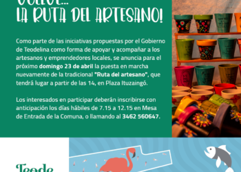 YEODELINA  𝐕𝐔𝐄𝐋𝐕𝐄𝐍 𝐋𝐀𝐒 𝐅𝐄𝐑𝐈𝐀𝐒… 𝐕𝐔𝐄𝐋𝐕𝐄 𝐋𝐀 𝐑𝐔𝐓𝐀 𝐃𝐄𝐋 𝐀𝐑𝐓𝐄𝐒𝐀𝐍𝐎!