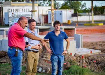 JORNADA DE TRABAJO ENTRE LISANDRO ENRICO Y JOAQUÍN POLERI PARA DAR CONTINUIDAD A PROYECTOS EN TEODELINA