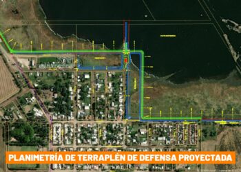 ENRICO LE INSISTE AL GOBIERNO PROVINCIAL QUE EJECUTE OBRA PARA CONTENER LA LAGUNA DE SANCTI SPÍRITU