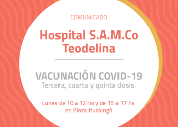TEODELINA :    𝗖𝗼𝗺𝘂𝗻𝗶𝗰𝗮𝗱𝗼 𝗛𝗼𝘀𝗽𝗶𝘁𝗮𝗹 𝗦𝗔𝗠𝗖𝗼 | 𝗗𝗢𝗦𝗜𝗦 𝗖𝗢𝗩𝗜𝗗-𝟭𝟵 