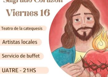LA PARROQUIA DE TEODELINA FESTEJA EL DIA DEL SAGRADO CORAZÓN DE JESÚS.
