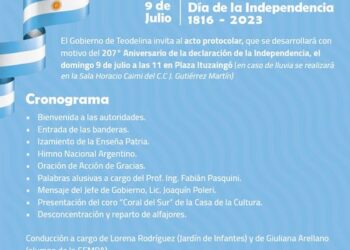 TEODELINA: 𝙰𝙲𝚃𝙾 𝙿𝙾𝚁 𝙴𝙻 𝙳Í𝙰 𝙳𝙴 𝙻𝙰 𝙸𝙽𝙳𝙴𝙿𝙴𝙽𝙳𝙴𝙽𝙲𝙸𝙰