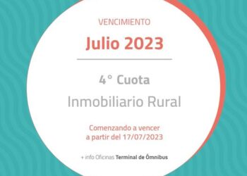 TEODELINA: 𝐕𝐞𝐧𝐜𝐢𝐦𝐢𝐞𝐧𝐭𝐨 𝐝𝐞 𝐢𝐦𝐩𝐮𝐞𝐬𝐭𝐨𝐬 𝐜𝐨𝐫𝐫𝐞𝐬𝐩𝐨𝐧𝐝𝐢𝐞𝐧𝐭𝐞𝐬 𝐚 𝐉𝐔𝐋𝐈𝐎 𝟐𝟎𝟐𝟑 