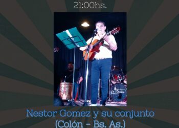 TEODELINA: NÉSTOR GOMEZ Y SU CONJUNTO ESTE VIERNES EN LA PEÑA DE OLGUITA SVISER