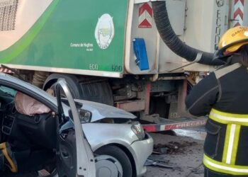 HUGHES: ACCIDENTE SOBRE RUTA NACIONAL N°8