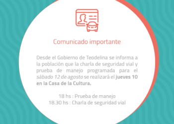 COMUNA DE TEODELINA: 𝐂𝐎𝐌𝐔𝐍𝐈𝐂𝐀𝐃𝐎 𝐈𝐌𝐏𝐎𝐑𝐓𝐀𝐍𝐓𝐄