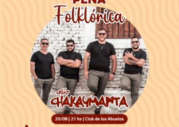 DÚO CHAKAYMANTA PRESENTE EN LA PEÑA FOLKLÓRICA