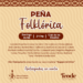 PEÑA FOLKLÓRICA EN TEODELINA 