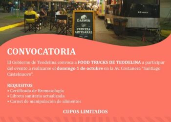 𝐂𝐎𝐍𝐕𝐎𝐂𝐀𝐓𝐎𝐑𝐈𝐀 𝐅𝐎𝐎𝐃 𝐓𝐑𝐔𝐂𝐊𝐒 𝐃𝐄 𝐓𝐄𝐎𝐃𝐄𝐋𝐈𝐍𝐀