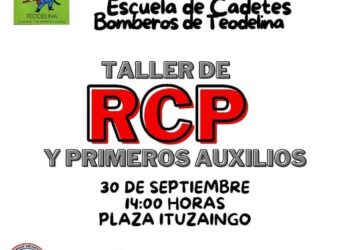 TEODELINA: TALLER DE RCP Y PRIMEROS AUXILIOS 